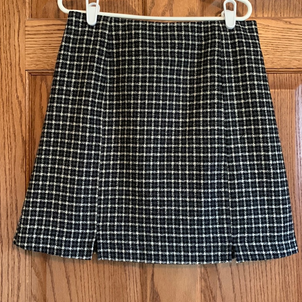 Plaid skirt